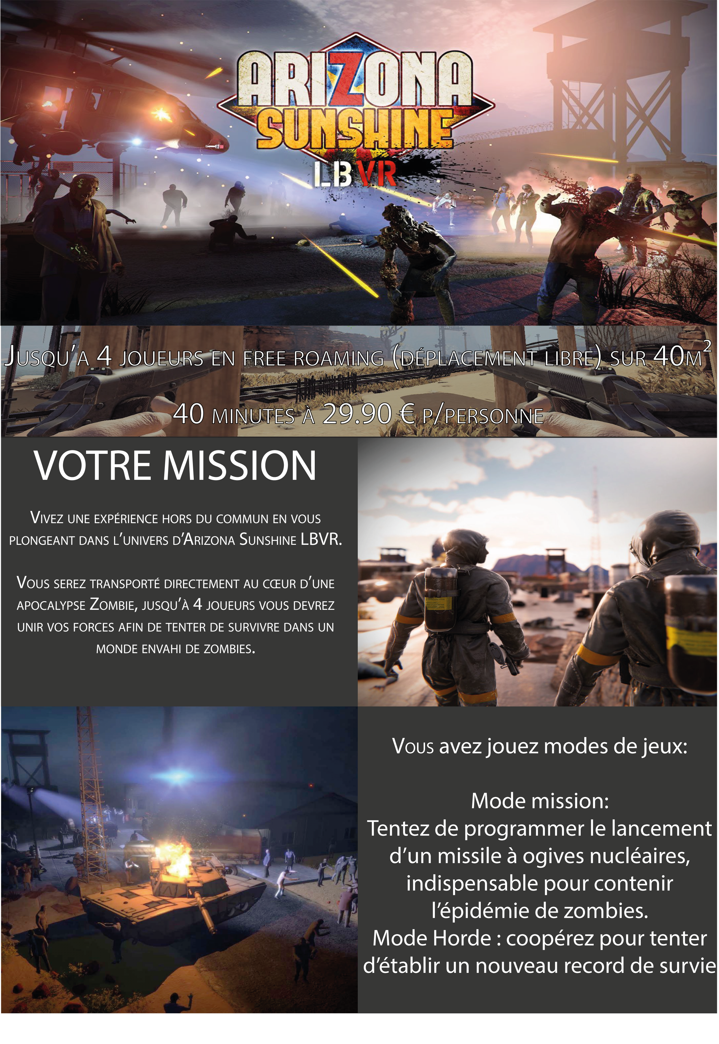 Arizona Sunshine – jeu VR zombie co-op
