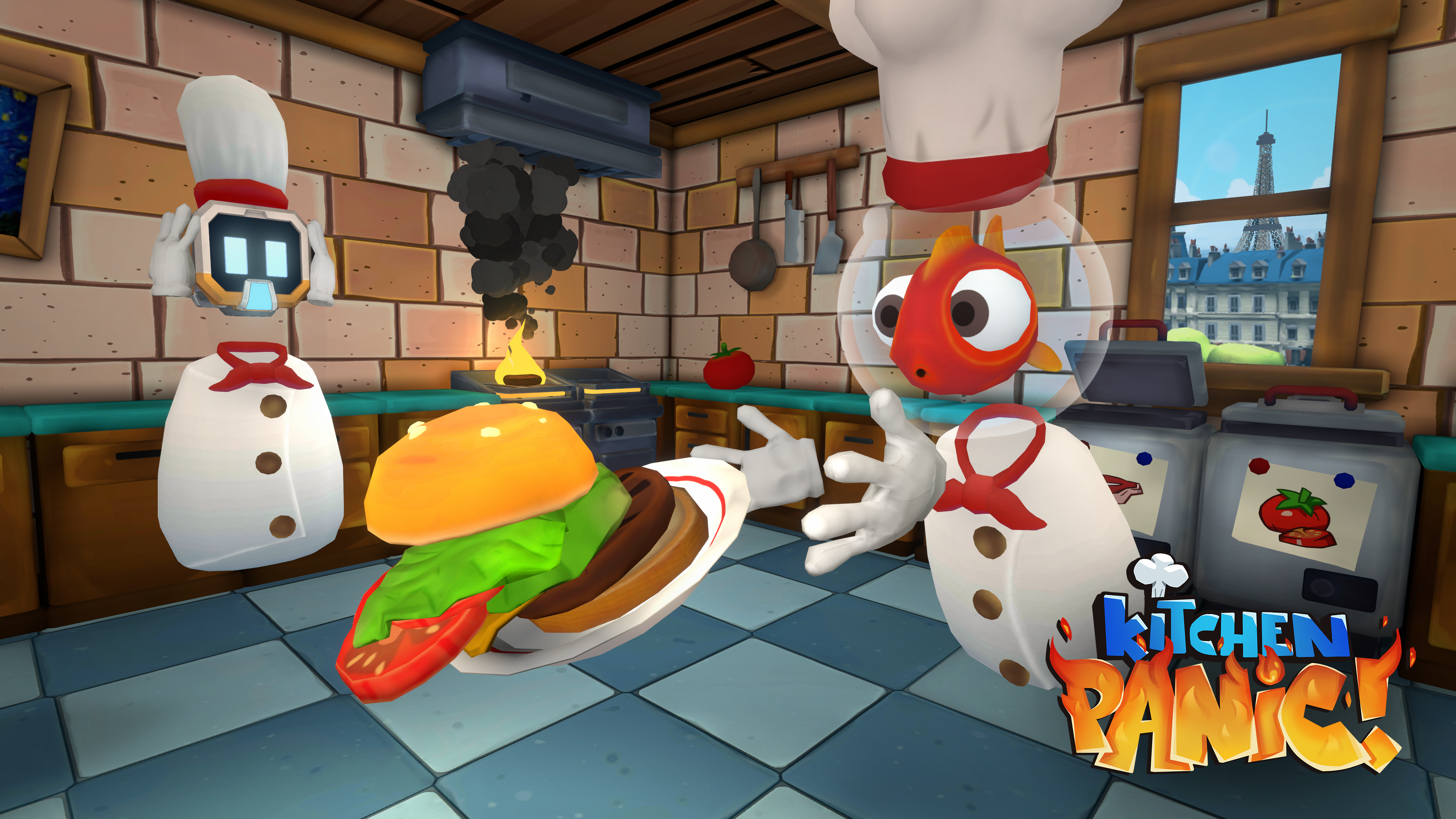Kitchen Panic, jeu de cuisine VEX VR
