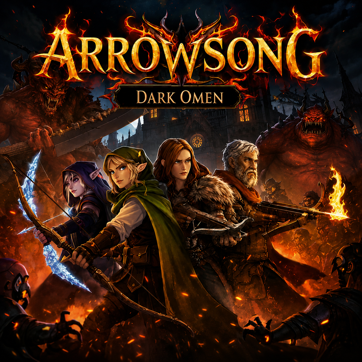 Arrowsong Dark Omen, jeu de fantaisie HeroZone VR